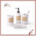 ceramic home decoration bath set accessories